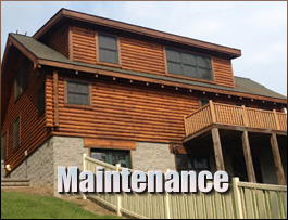  Fort Jennings, Ohio Log Home Maintenance